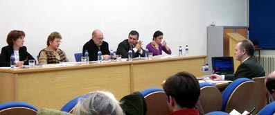Lectura de la Tesis. Foto: David Aparicio