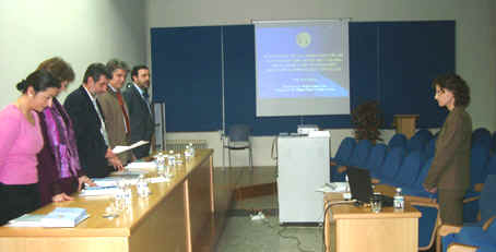 Lectura de la Tesis Doctoral. Foto: David Aparicio