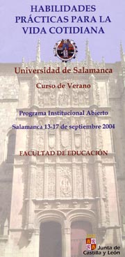 Cartel del curso Habilidades prácticas para la vida cotidiana