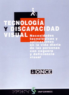 Tecnología y Discapacidad Visual. Portada del Libro
