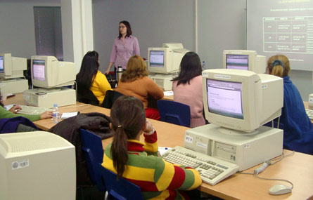 Imagen de una clase del curso. Foto: David Aparicio