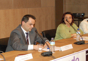 Ricardo Canal y Victoria Martín. Foto: David Aparicio Sánchez
