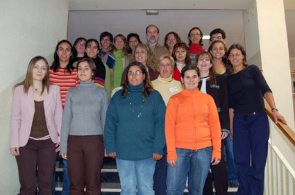 Profesores y Alumnos del curso. Foto: David Aparicio Sánchez