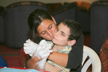 Contacto con amor. Autora: Georgina Zamora. Finalista del IVº Concurso de Fotografía Digital del INICO