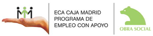 Logotipo del Programa. Una mano sostiene unos muñecos.