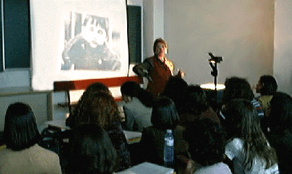 Imagen de una clase del Máster