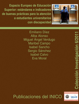 Portada del libro Espacio Europeo de Educación Superior: Estándares e indicadores de buenas prácticas para la atención a estudiantes universitarios