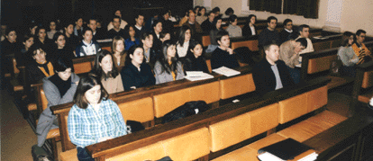 Los asistentes al Curso en el Acto de Inauguración