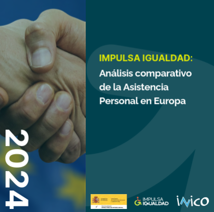 portada del documento en el que se dos manos estrechadas y la bandera de la Unión Europea de fondo